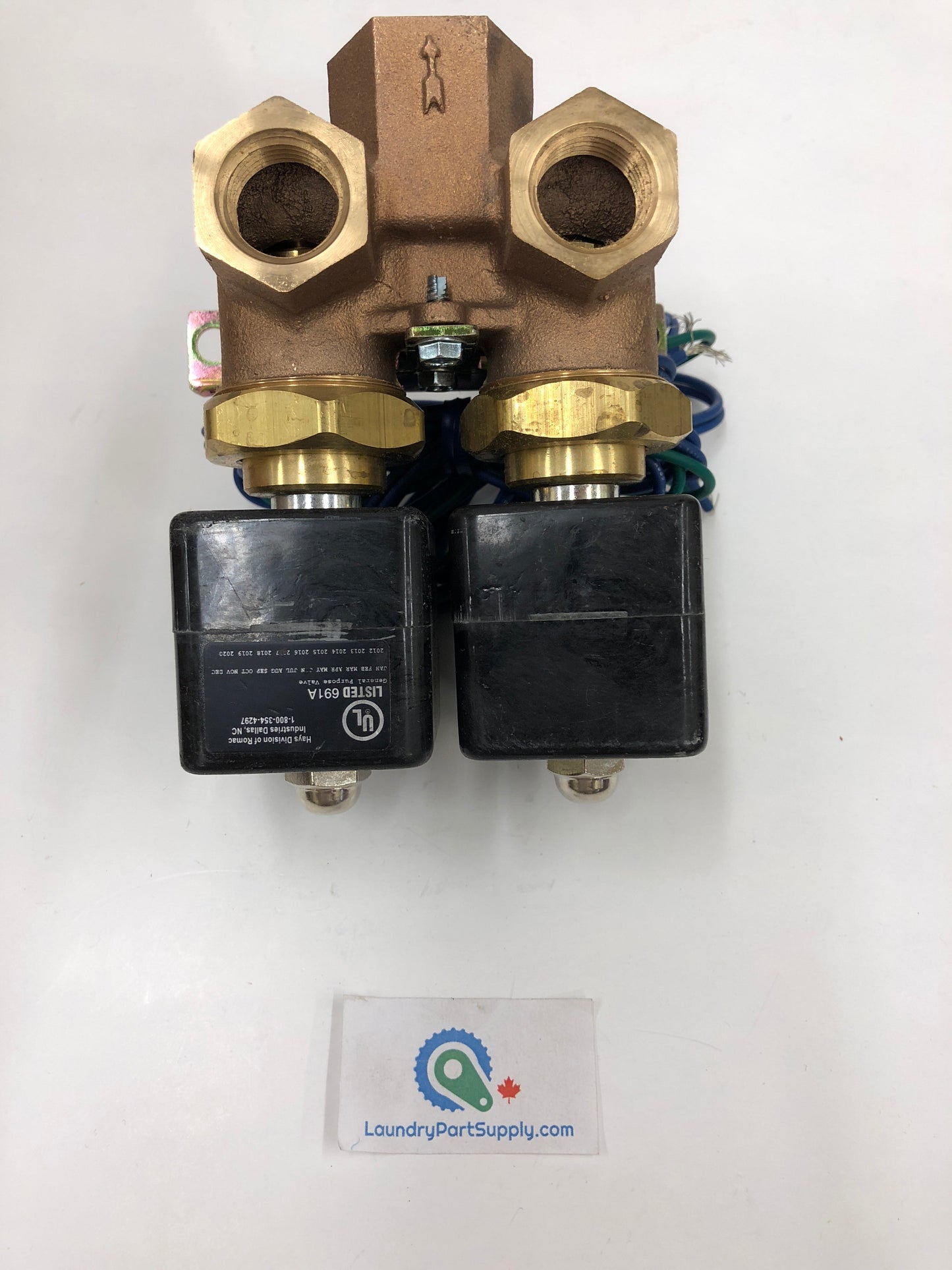 DUOVALVE HAYES 1/2" W/120V COILS