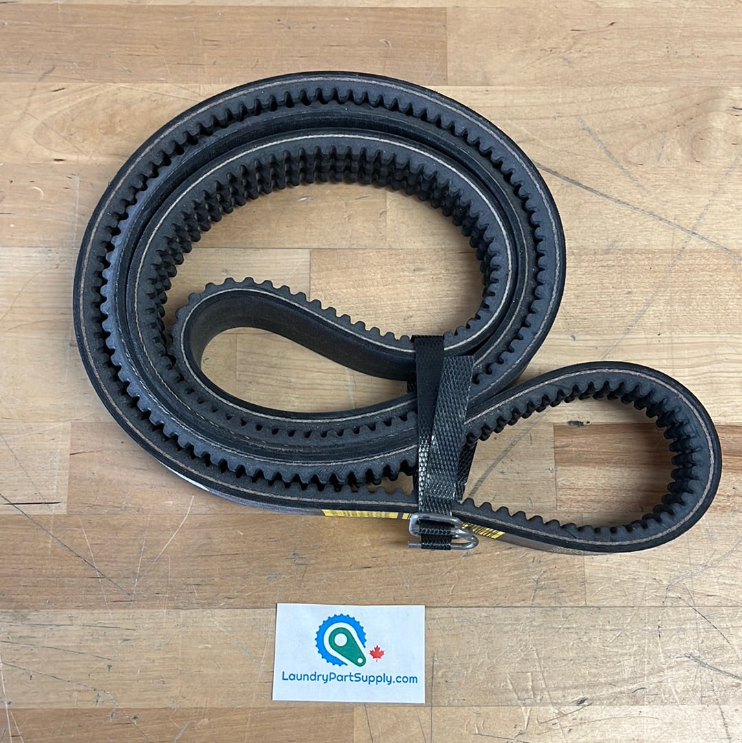 Milnor Drive Belt for Model 30022T6X. Belt# 56VR075XB3
