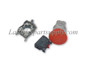 RED STOP/TURN/RELEASE SWITCH, 1 N/C SEALED